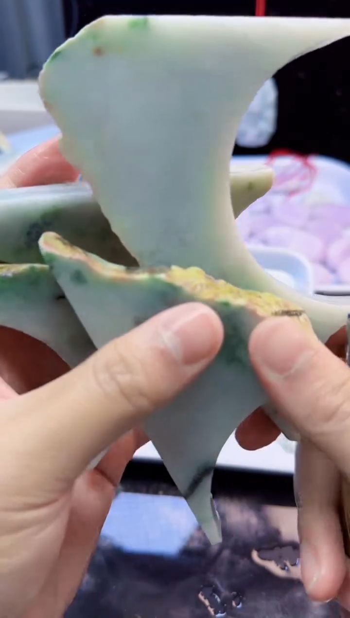 颈饰未镶嵌翡翠044天然A货翡翠