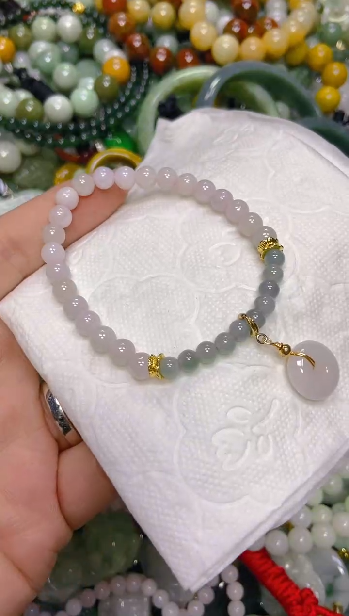 颈饰未镶嵌翡翠5MM