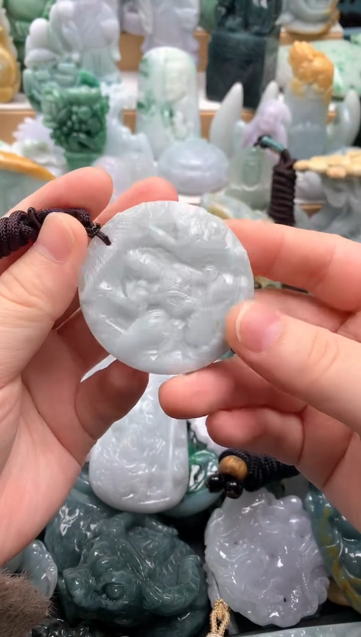 吊坠(不含链)未镶嵌翡翠1