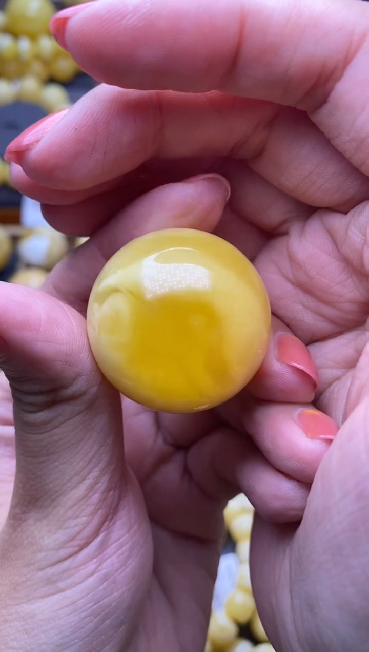 【闪购商品】琥珀裸石未镶嵌大小姐珠宝严选129
