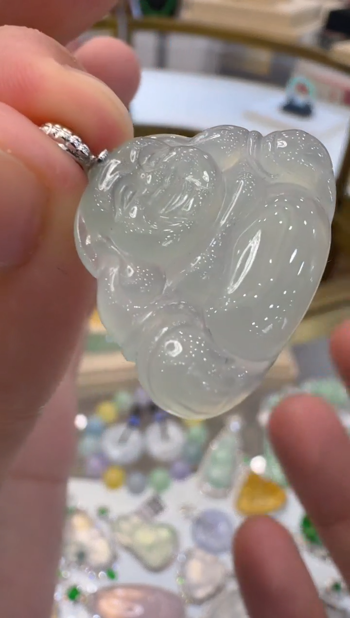 【闪购商品】翡翠吊坠(不含链)18K金镶嵌多样性团购发一件