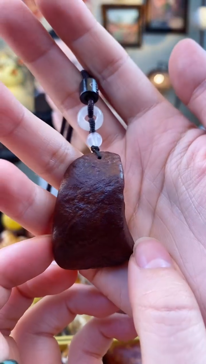 【闪购商品】琥珀颈饰未镶嵌吊坠