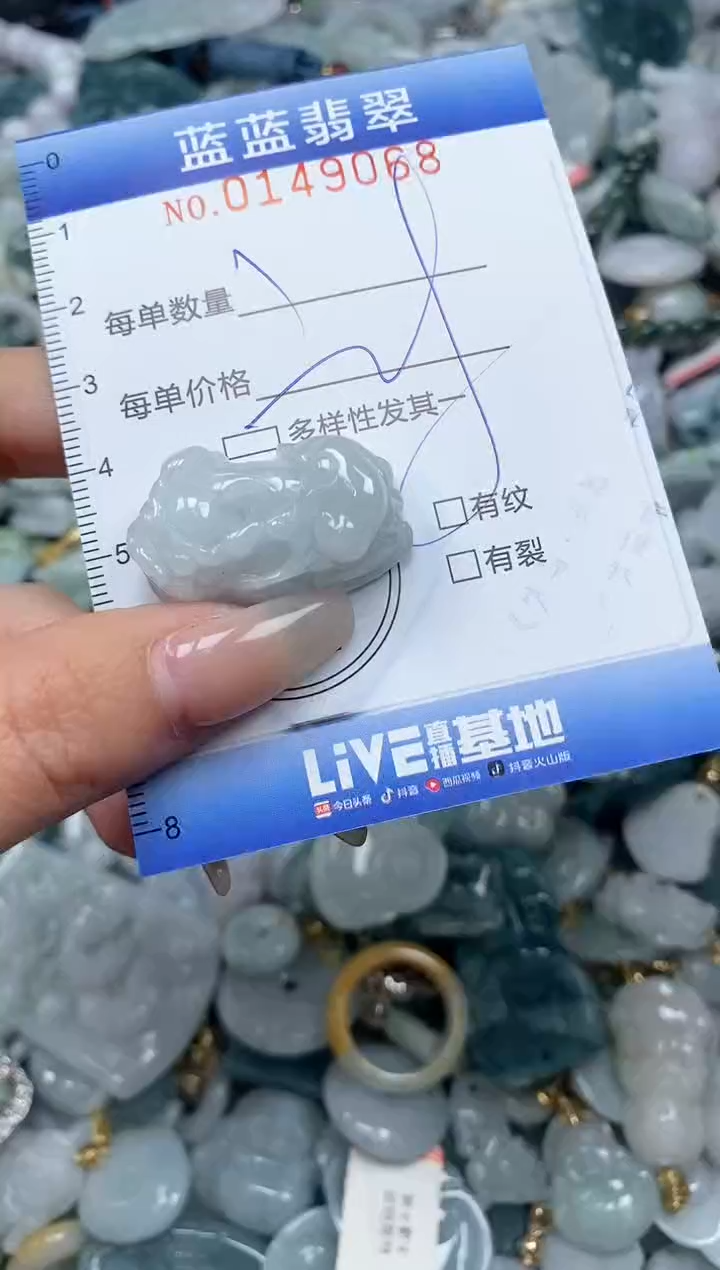 【闪购商品】翡翠颈饰未镶嵌闪购0149068多样性发其一