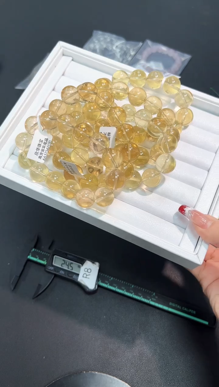 【闪购商品】水晶手串未镶嵌62L多样性发其一/1条默认微瑕