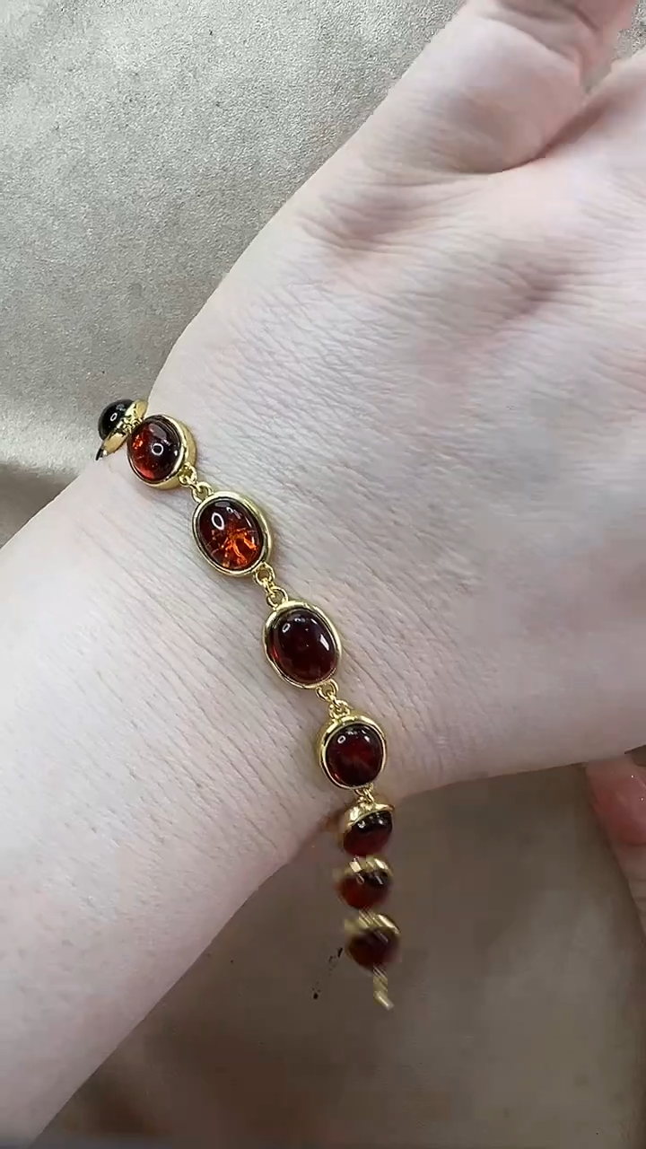 琥珀颈饰未镶嵌三*羊手串