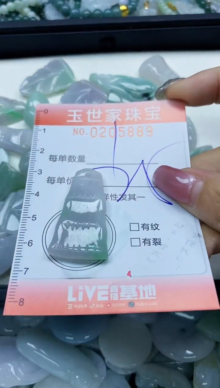 【闪购商品】翡翠颈饰未镶嵌闪购0205889