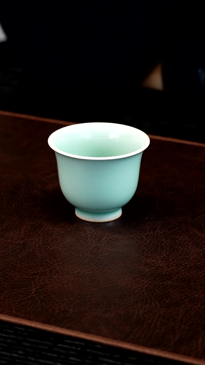 青瓷手工茶器包邮