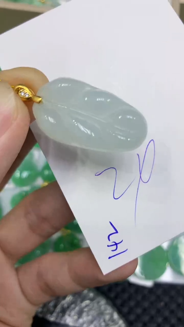 颈饰未镶嵌翡翠缅甸A货翡翠