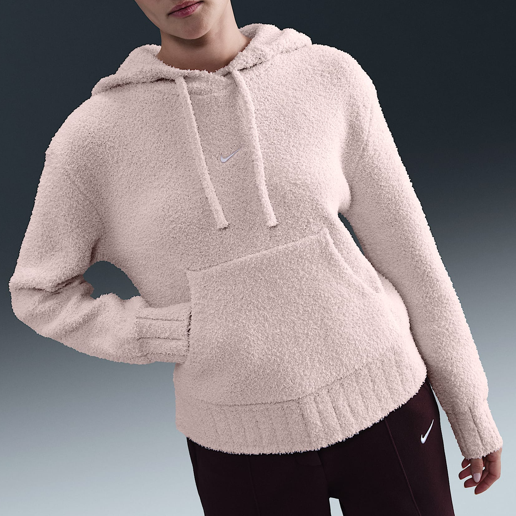 【滔搏联动】NIKE耐克女子NSW PHNX BCL HDY休闲连帽卫衣HV2769-667