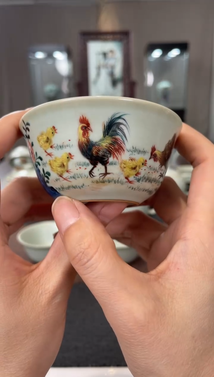【闪购商品】杯子余秀华老师作品鸡缸杯（鸡）