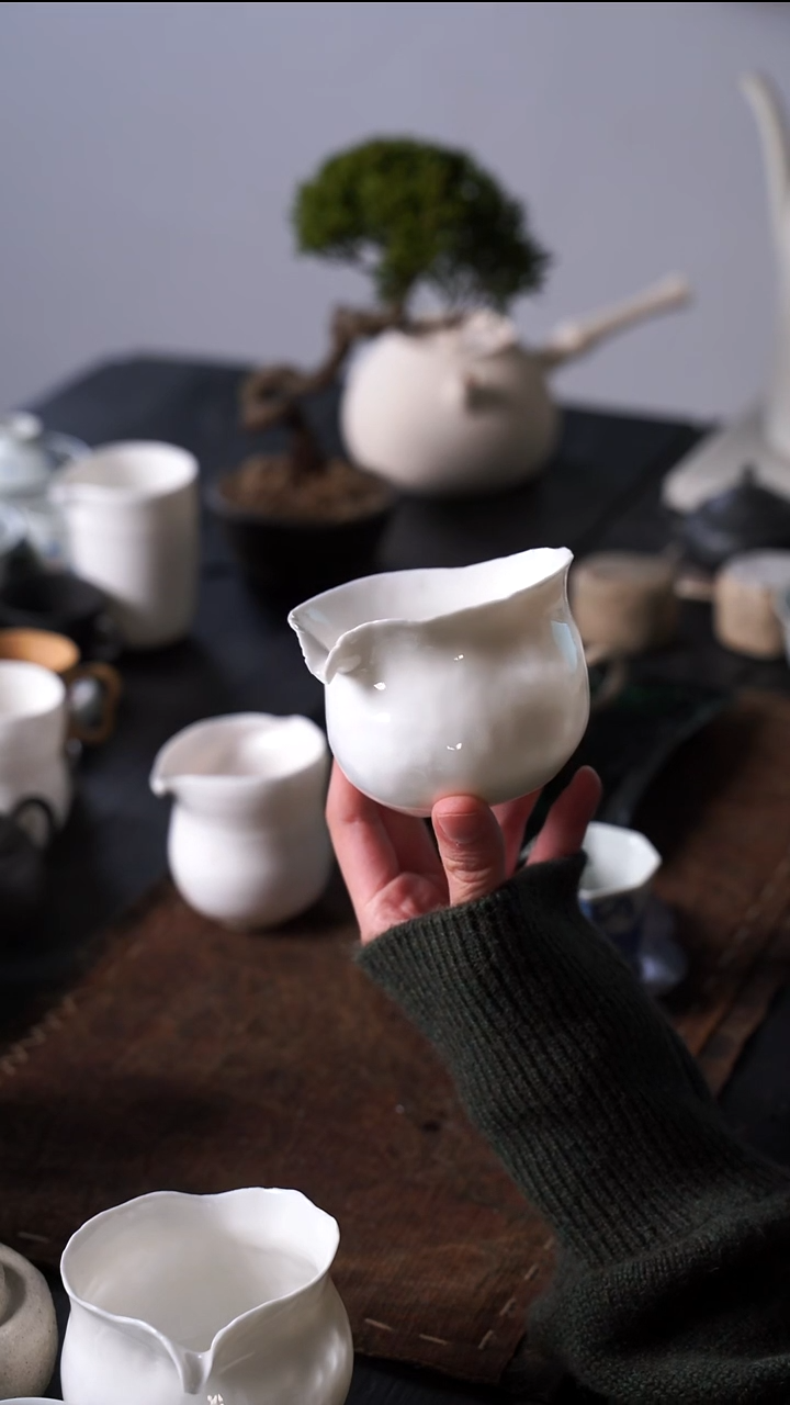 柒**柒玉泥公杯一件155ml