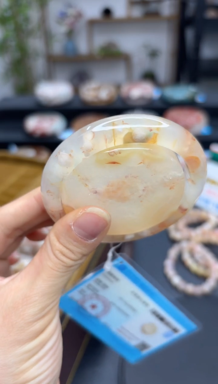 【闪购商品】石英质玉手镯未镶嵌A1446(55圈赠送镯心)