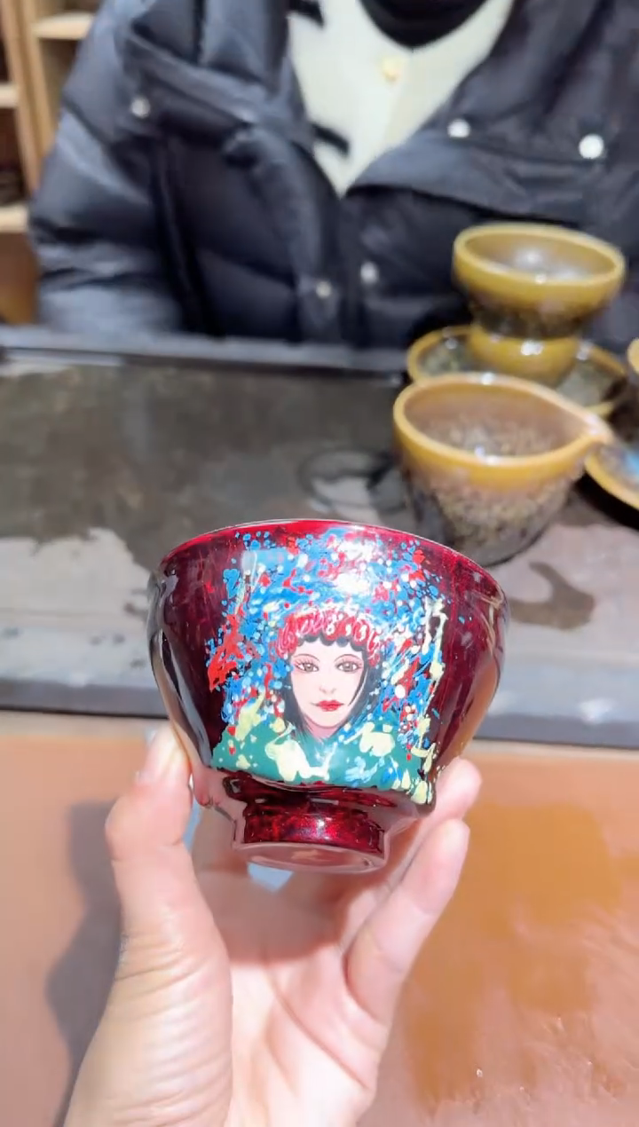 【闪购商品】茶盏刘友良27G礼大师宋瓷入釉