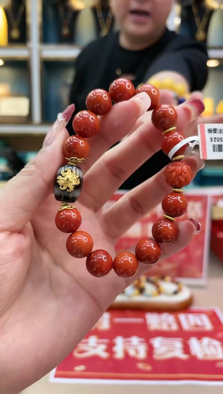 【闪购商品】南红玛瑙手链未镶嵌@@ZY30513023