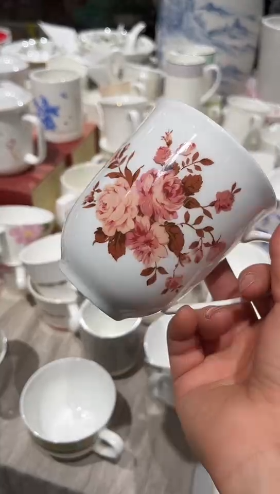 骨瓷2个杯子隆达骨瓷