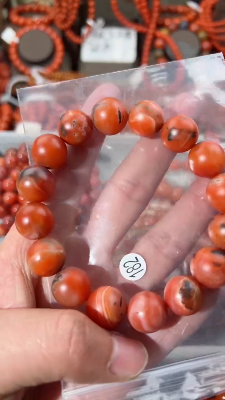 【闪购商品】南红玛瑙手串未镶嵌14