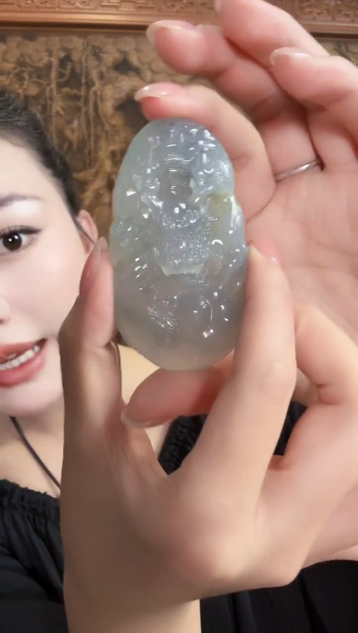 颈饰未镶嵌翡翠吊坠
