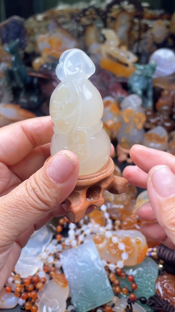 【闪购商品】玛瑙/玉髓颈饰未镶嵌AA