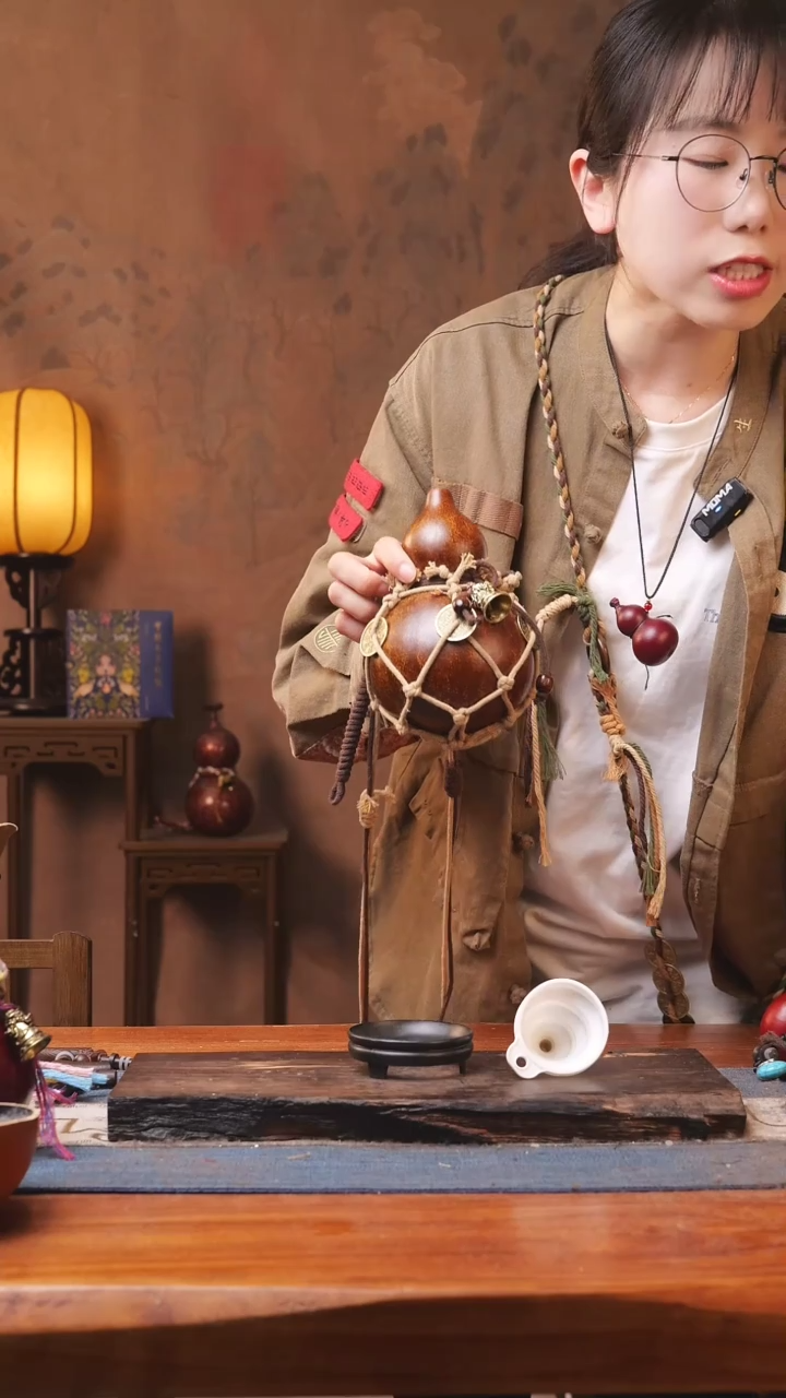 【闪购商品】390号精品大漆葫芦防腐防渗装水茶酒