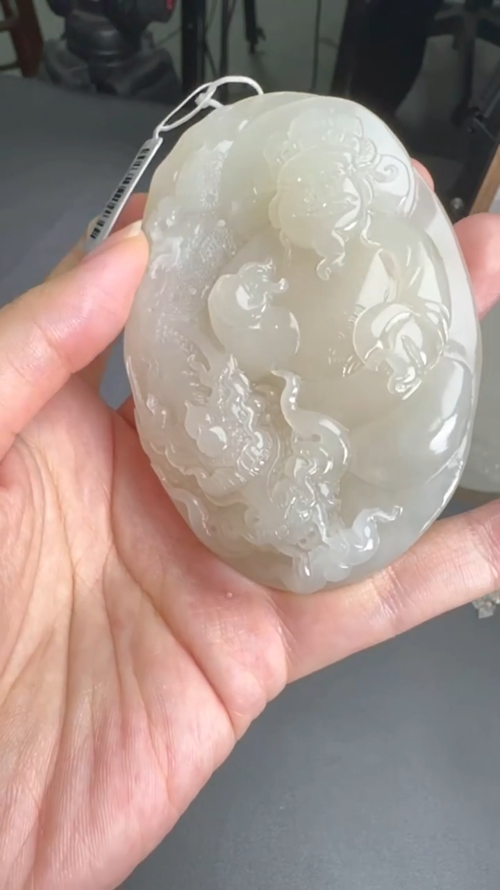 吊坠(不含链)未镶嵌和田玉JJD1229115多样性发一