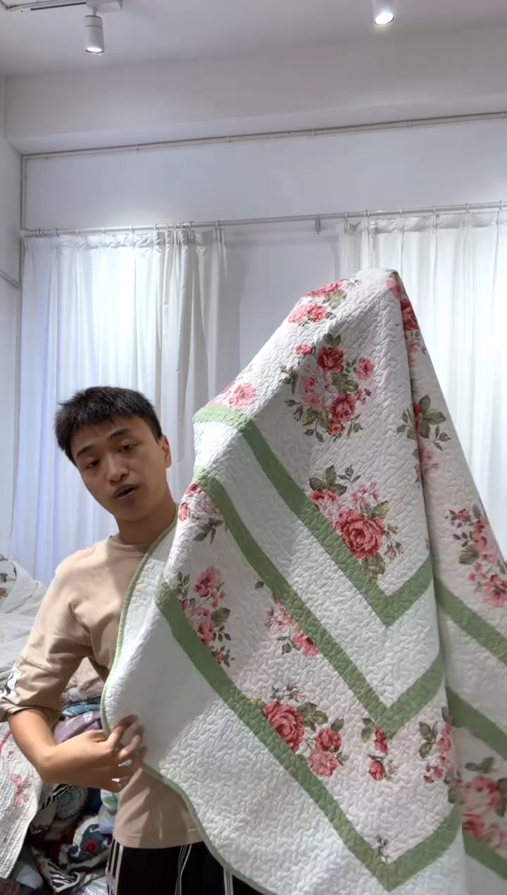 棉200*230纯棉床盖91号微瑕