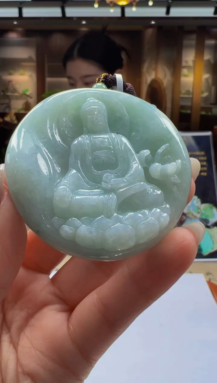 【闪购商品】定制翡翠未镶嵌Q2025-2-23-17