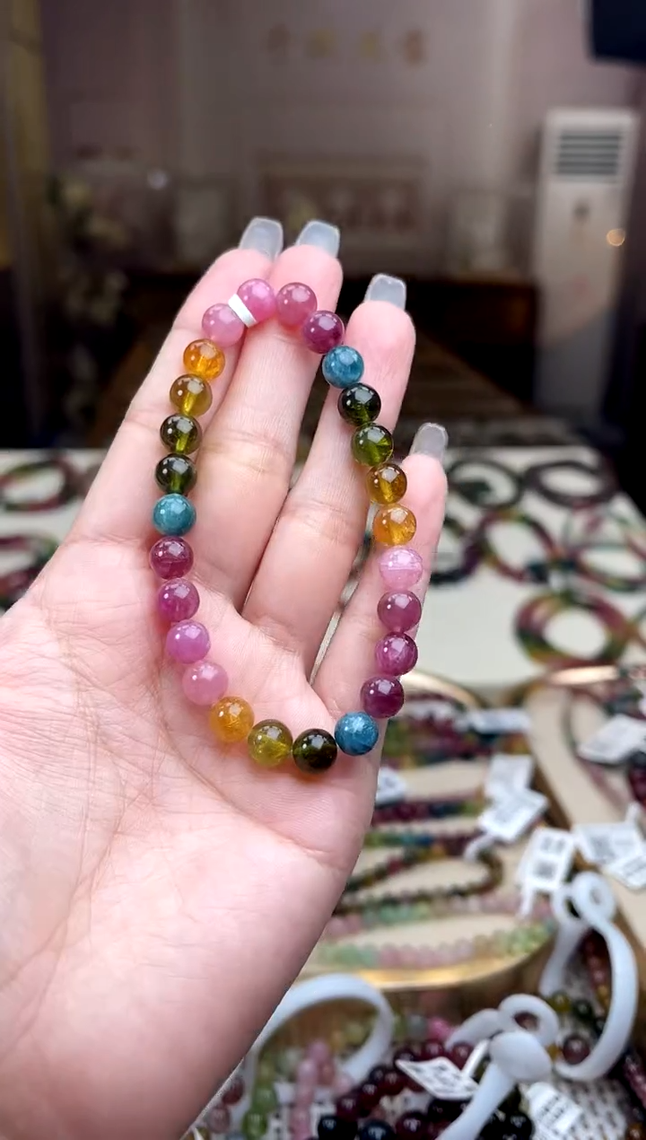 【闪购商品】碧玺/未镶嵌7mm+碧玺单圈多样性发货