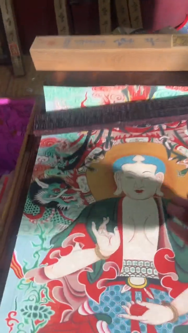 卷轴画旭子唐卡tk160