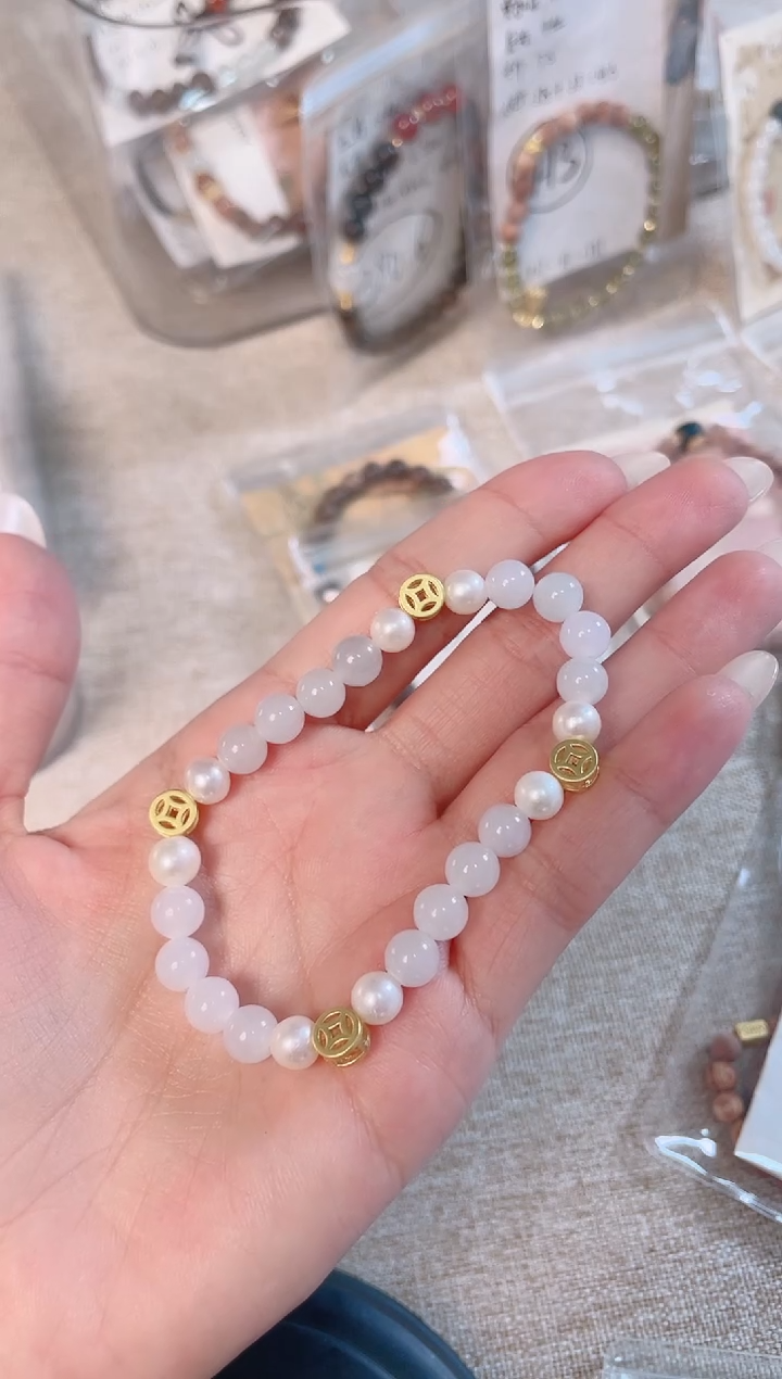 未镶嵌手串翡翠手串