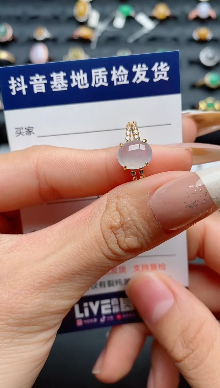 【闪购商品】翡翠戒指银S925镶嵌............