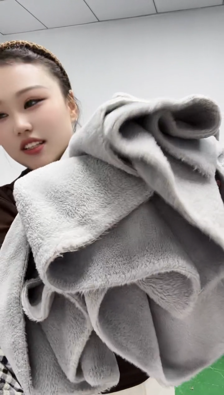 法兰绒2X3面料尺寸主播介绍为准面料