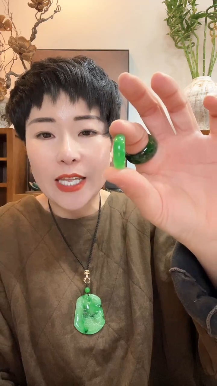 未镶嵌戒圈翡翠319