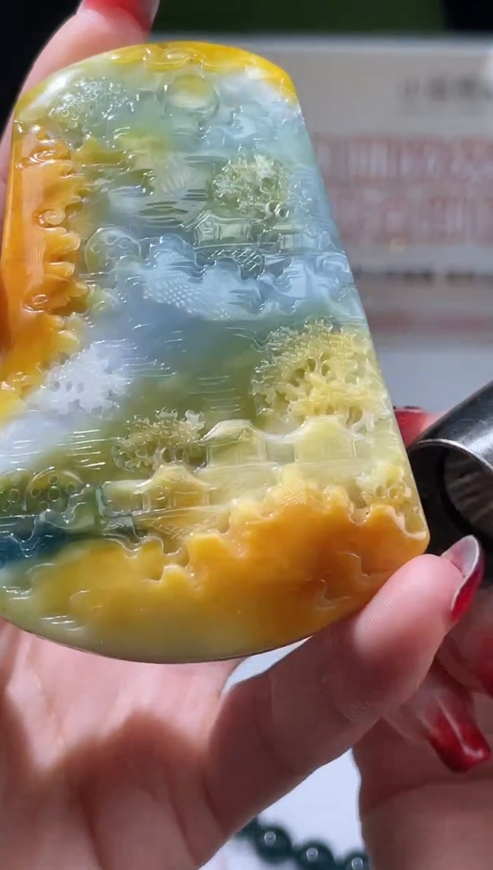 【闪购商品】定制翡翠未镶嵌不退不换CMH1件-A