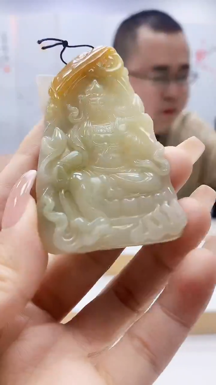 未镶嵌定制翡翠5167ty-毛货挂件5