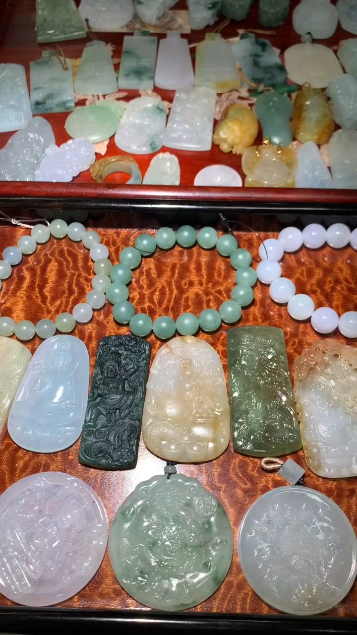 定制翡翠未镶嵌丢****~毛货-不退不换   多样性发一