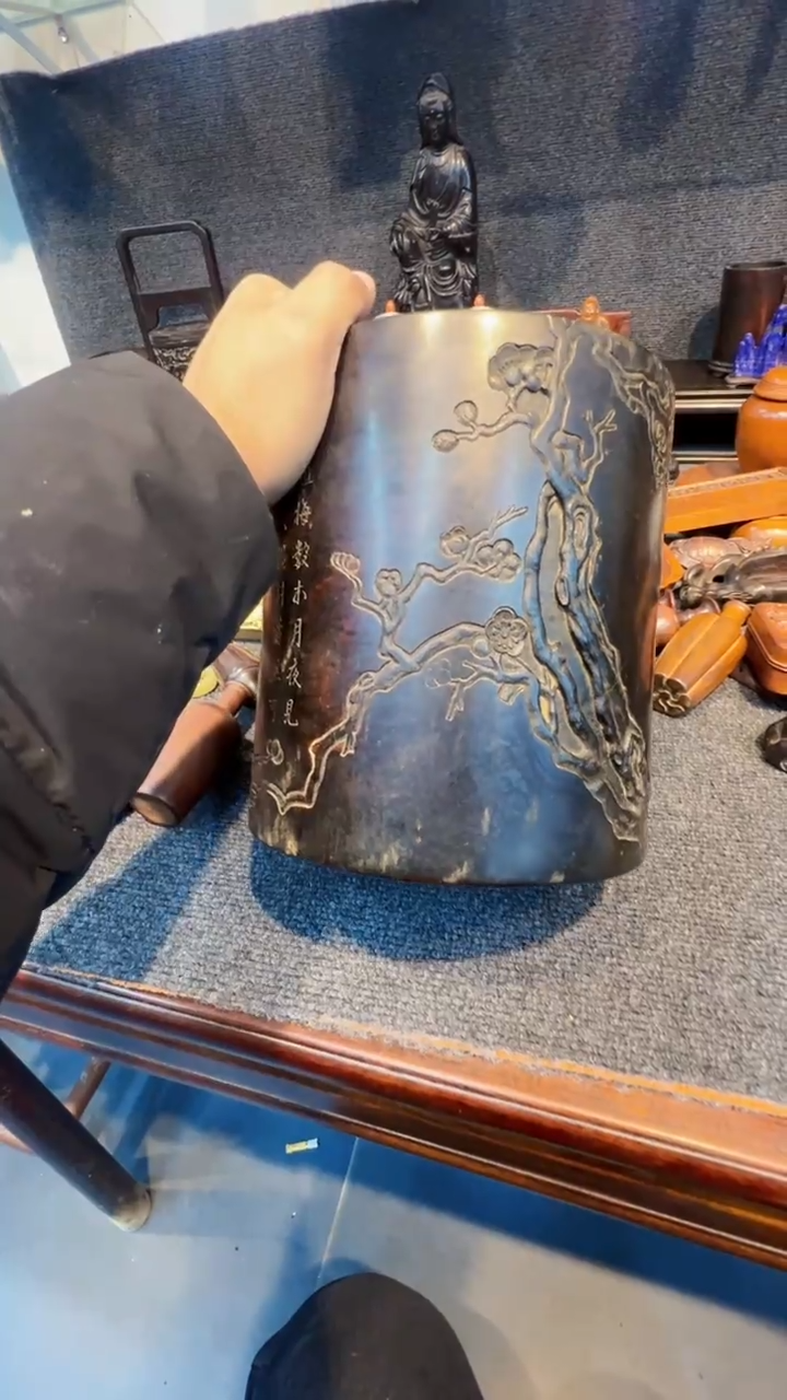 【闪购商品】贡木木艺笔筒木木木木木