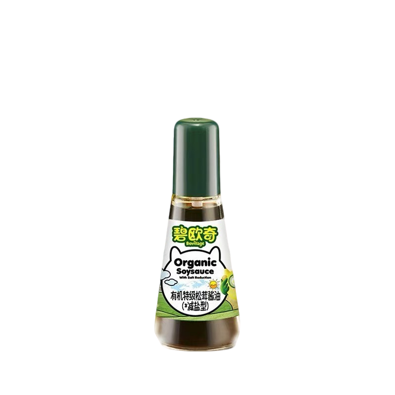 碧欧奇有机松茸酱油调味减盐控量健康辅食