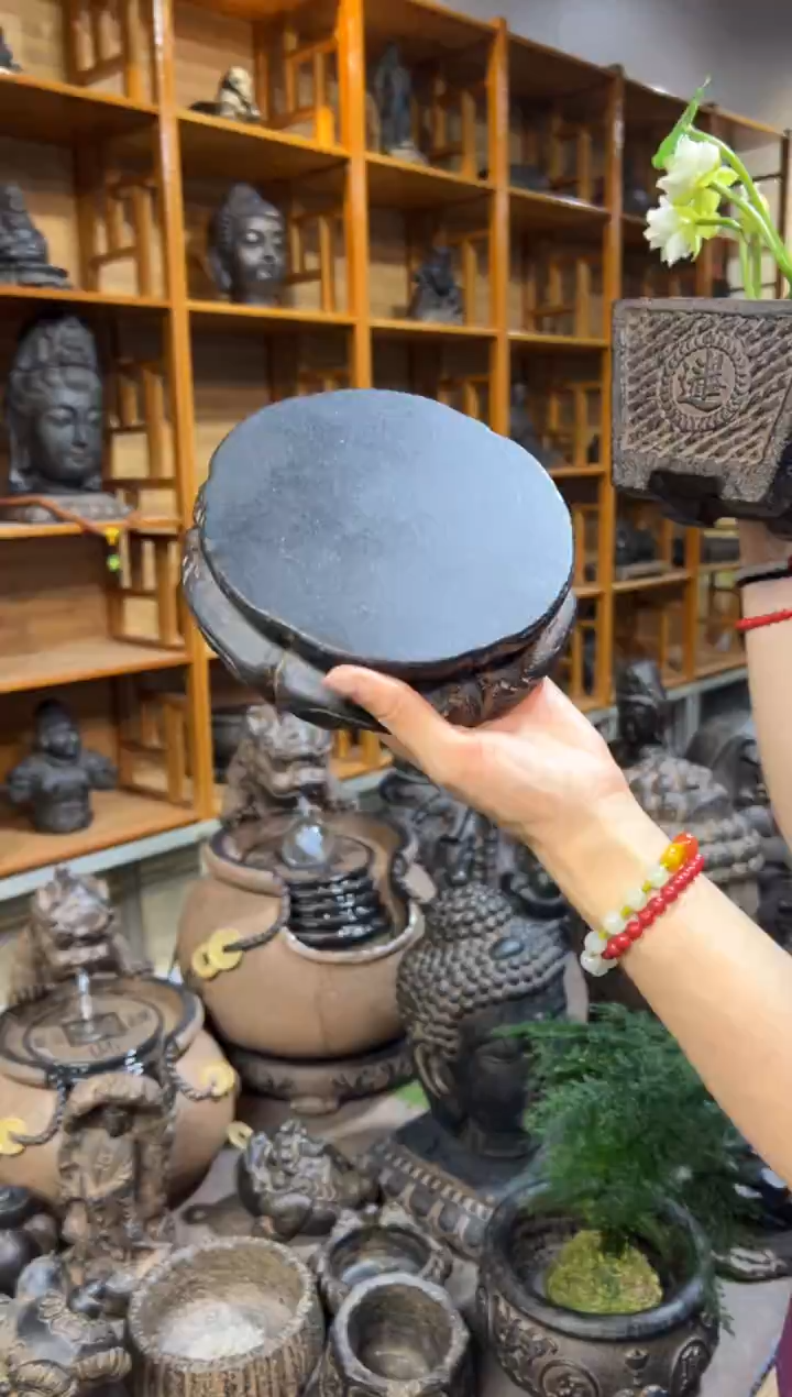 陶土【火山泥】金箍坛底座