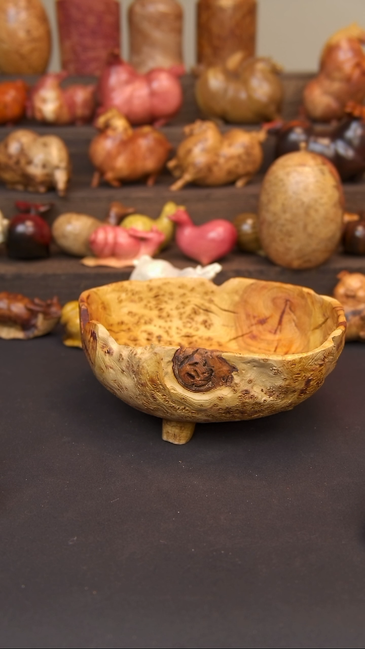 交趾黄檀（大红酸枝）Y*.山杏果盘