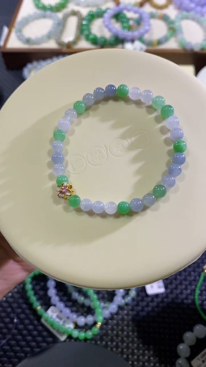 翡翠散珠天然翡翠A货