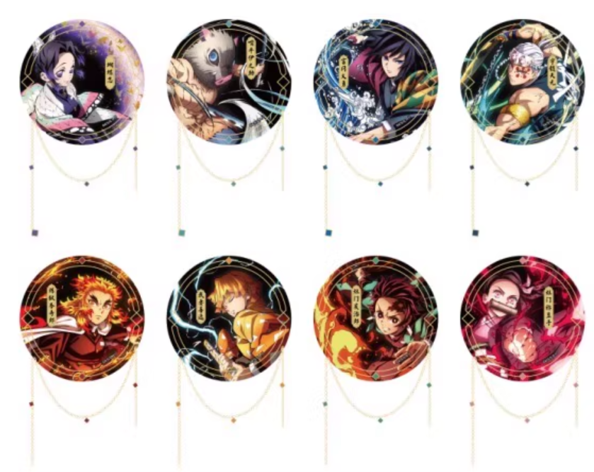 【鬼灭之刃】【限定插画挂件】【全集中展】鬼灭咒回盲盒收藏概率代拆