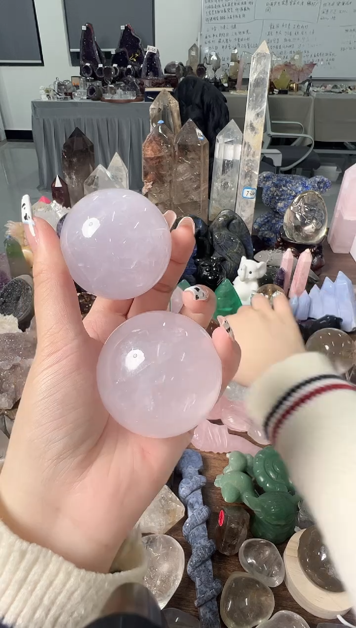 未镶嵌珠宝半成品水晶M188 约5.1cm 多样性发一