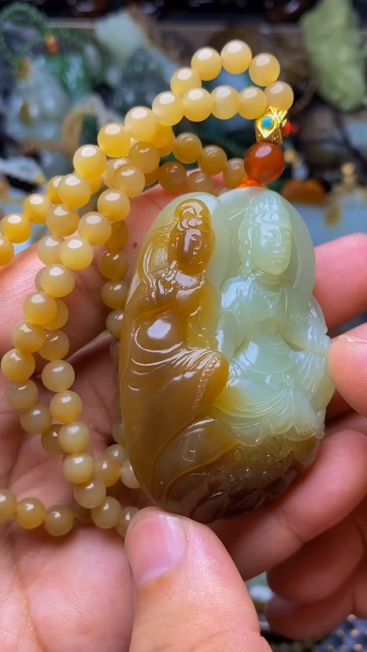 未镶嵌和田玉挂件1
