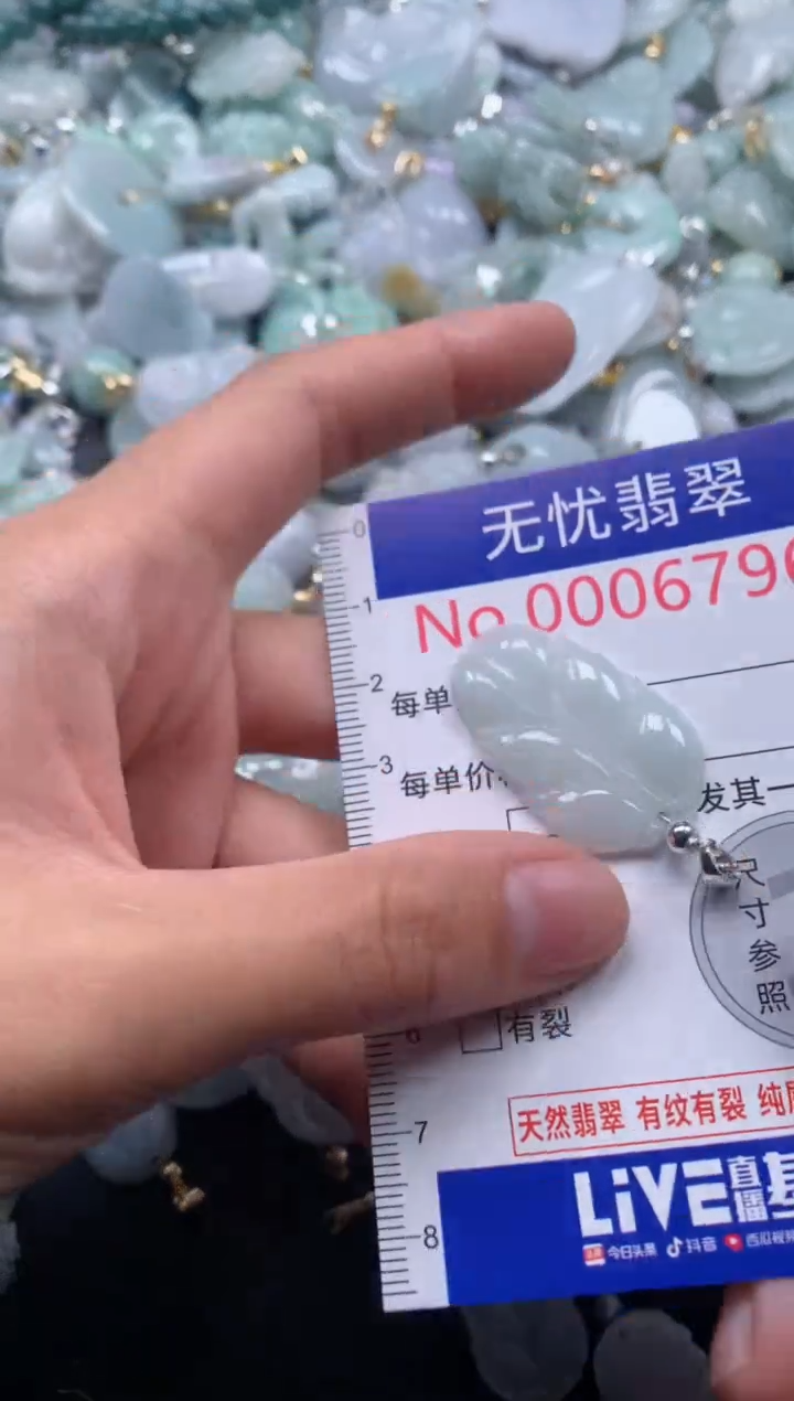 颈饰未镶嵌翡翠6796