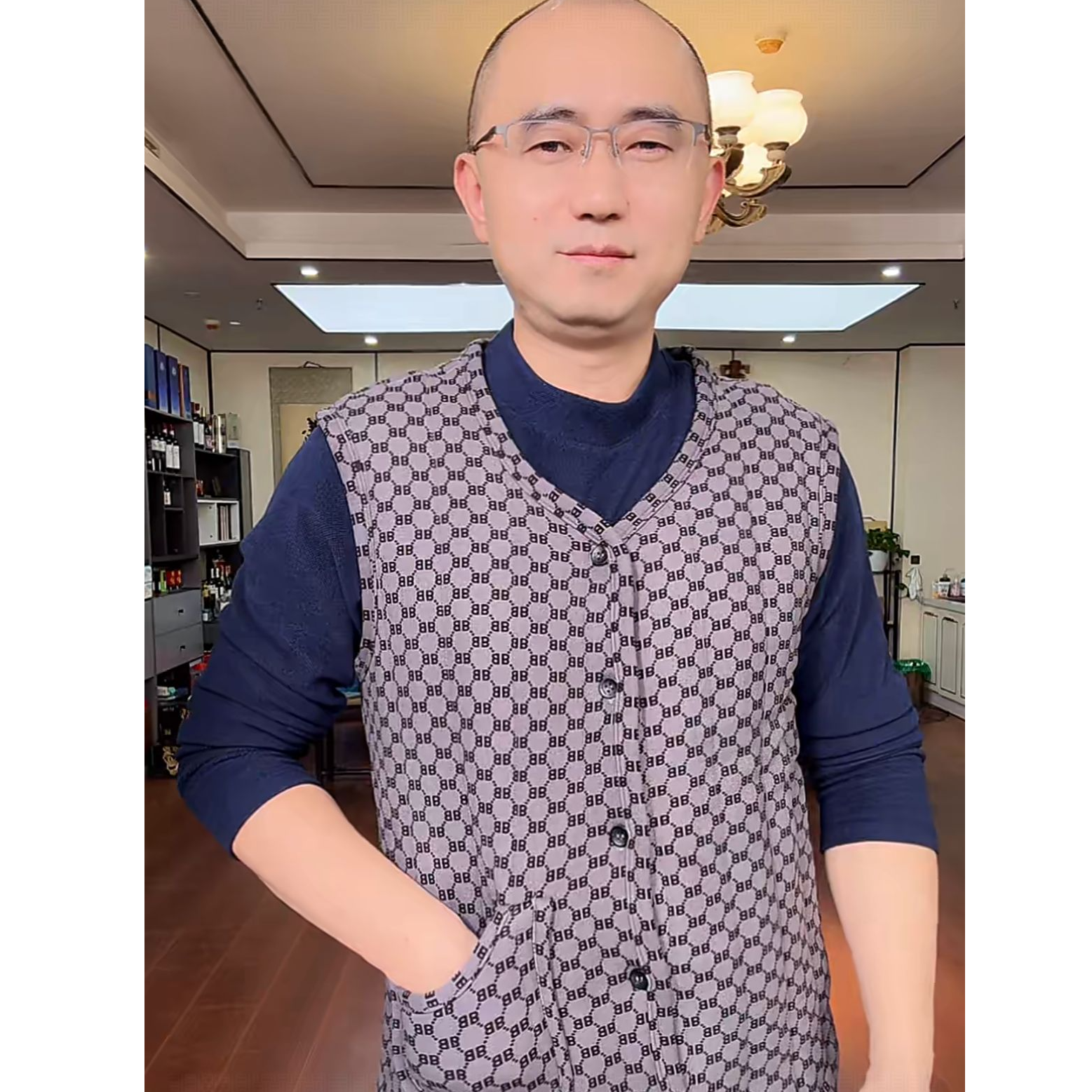 男士加厚双面磨毛马甲秋冬坎肩柔软舒适保暖背心BX152