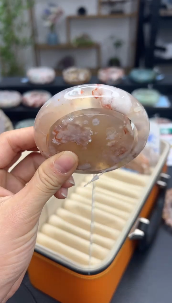 【闪购商品】石英质玉手镯未镶嵌641(59圈赠送镯心)