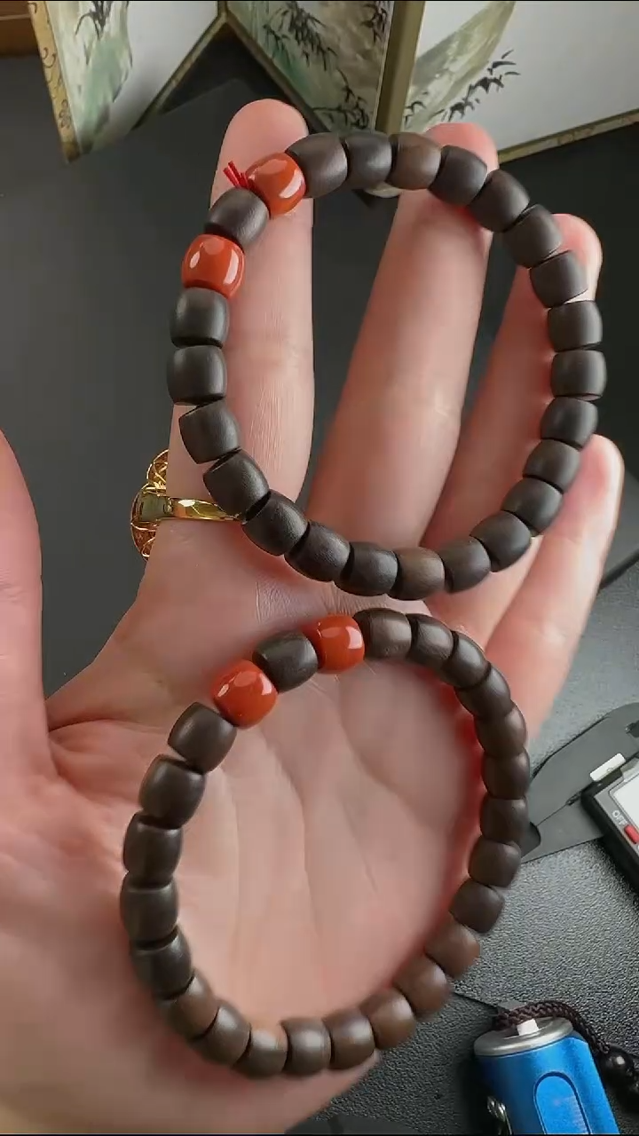 【闪购商品】古夷苏木手串/手链WY0213035多样性发一