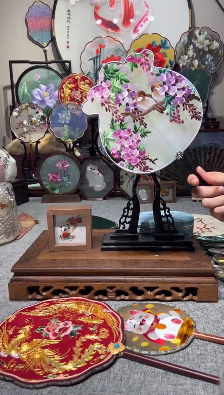 刺绣纯手工苏绣艺术品