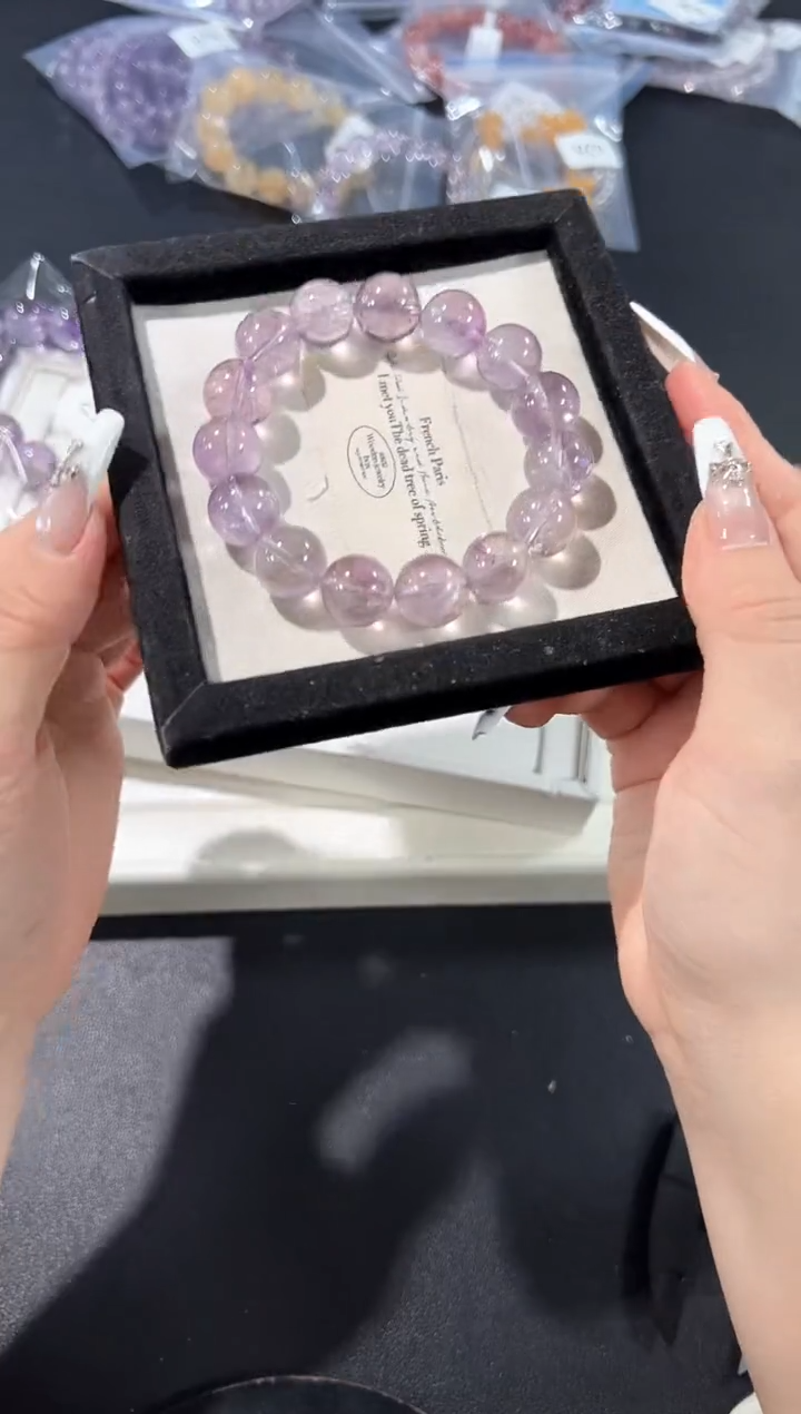 未镶嵌手串水晶51e多样性发其一【1条】默认微瑕