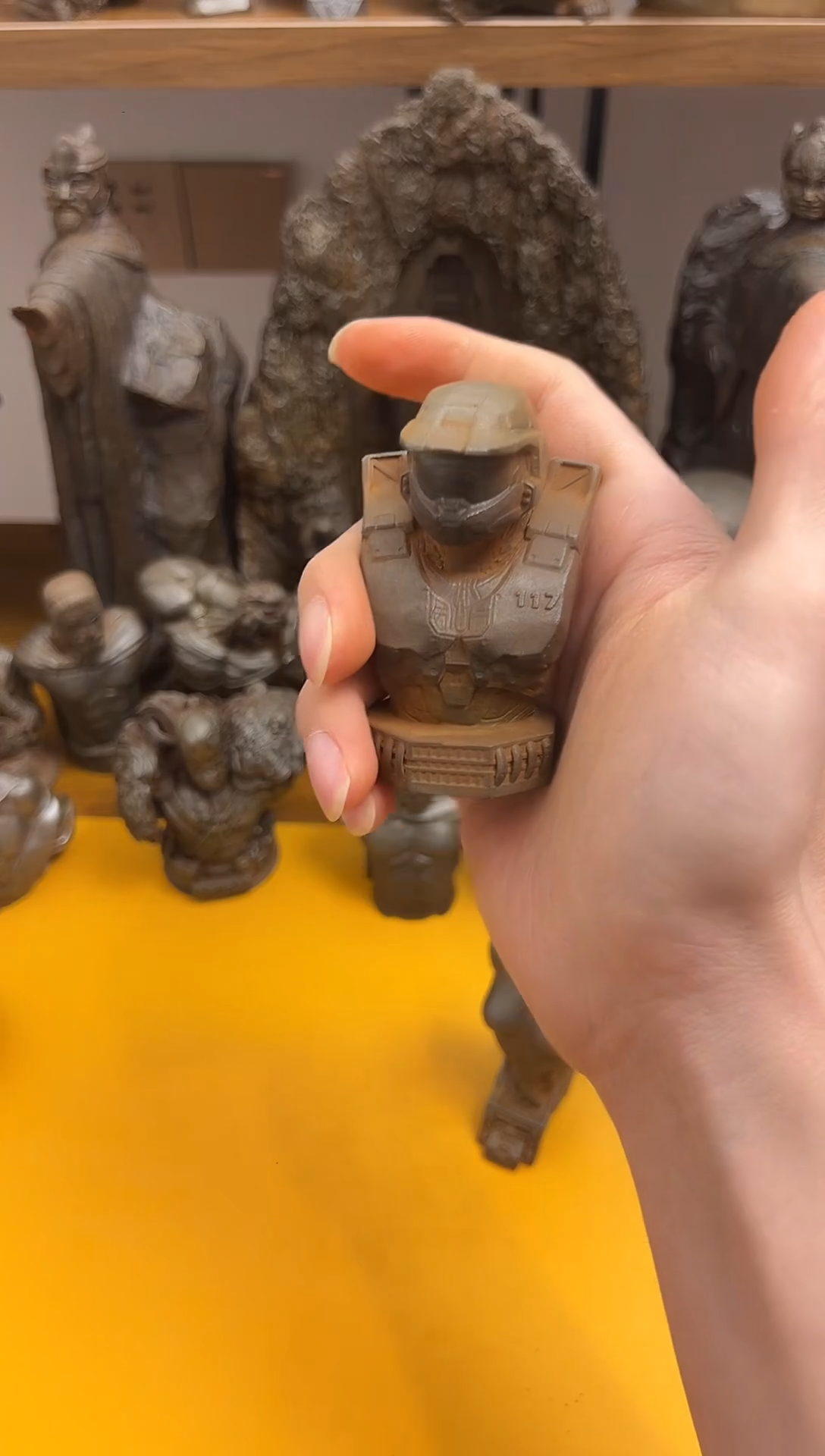 金属D****王实心铁艺---士官长